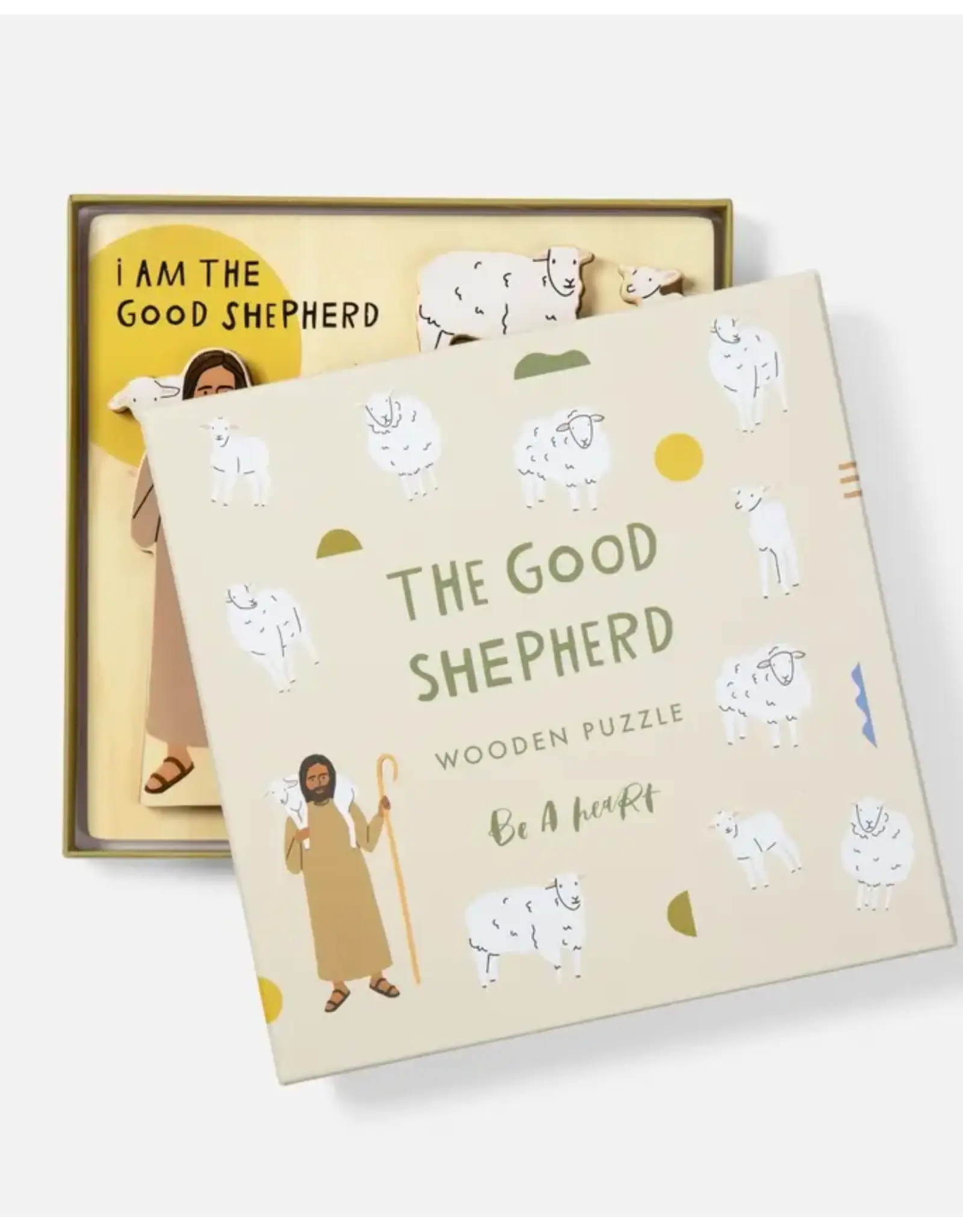 Be a Heart Good Shepherd Wooden Puzzle