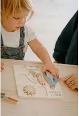 Be a Heart Mary's Garden Wooden Puzzle