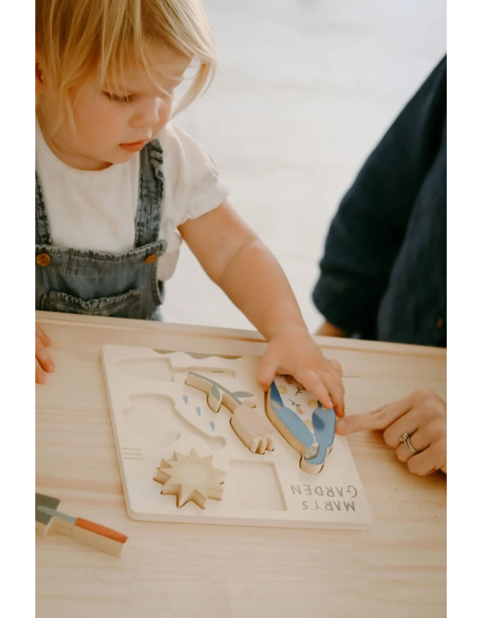 Be a Heart Mary's Garden Wooden Puzzle