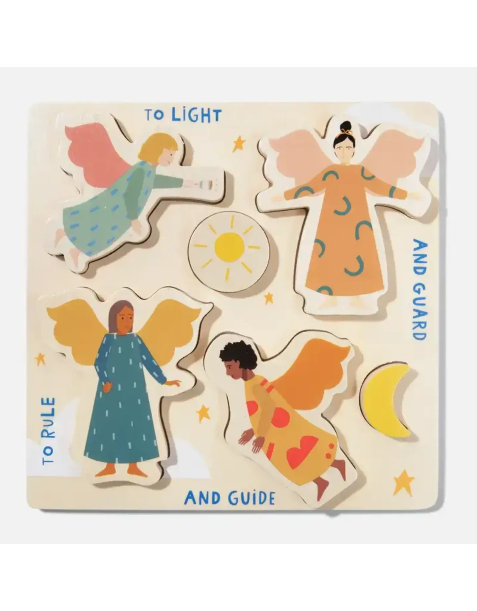 Be a Heart Guardian Angel Wooden Puzzle