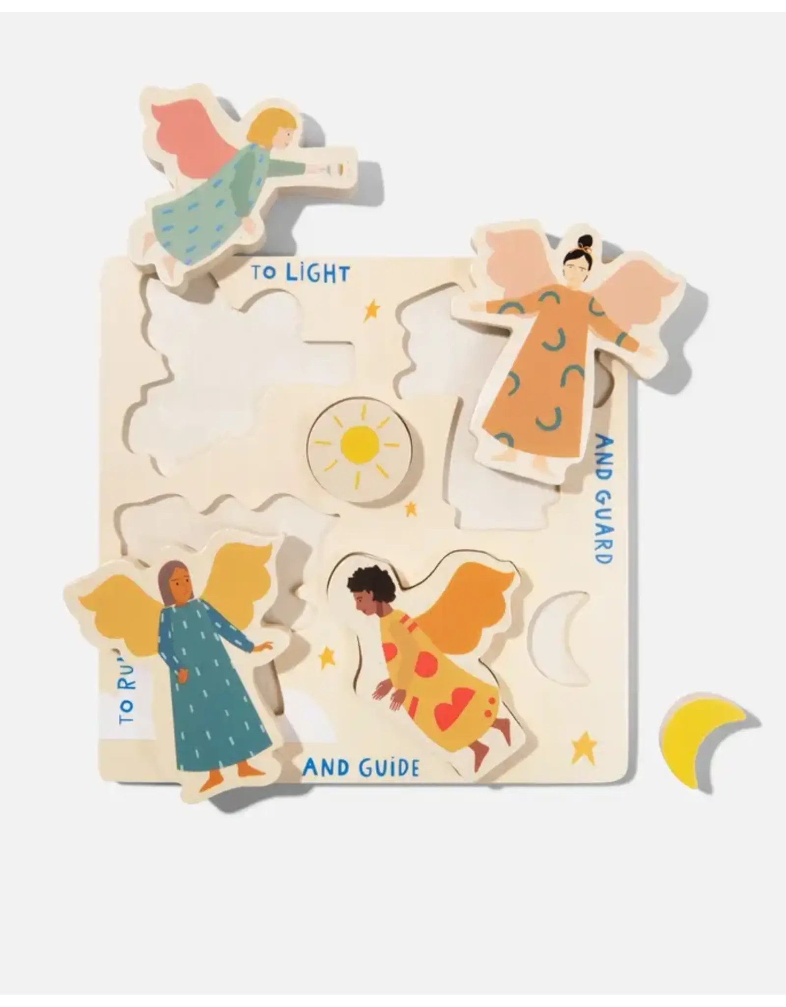 Be a Heart Guardian Angel Wooden Puzzle