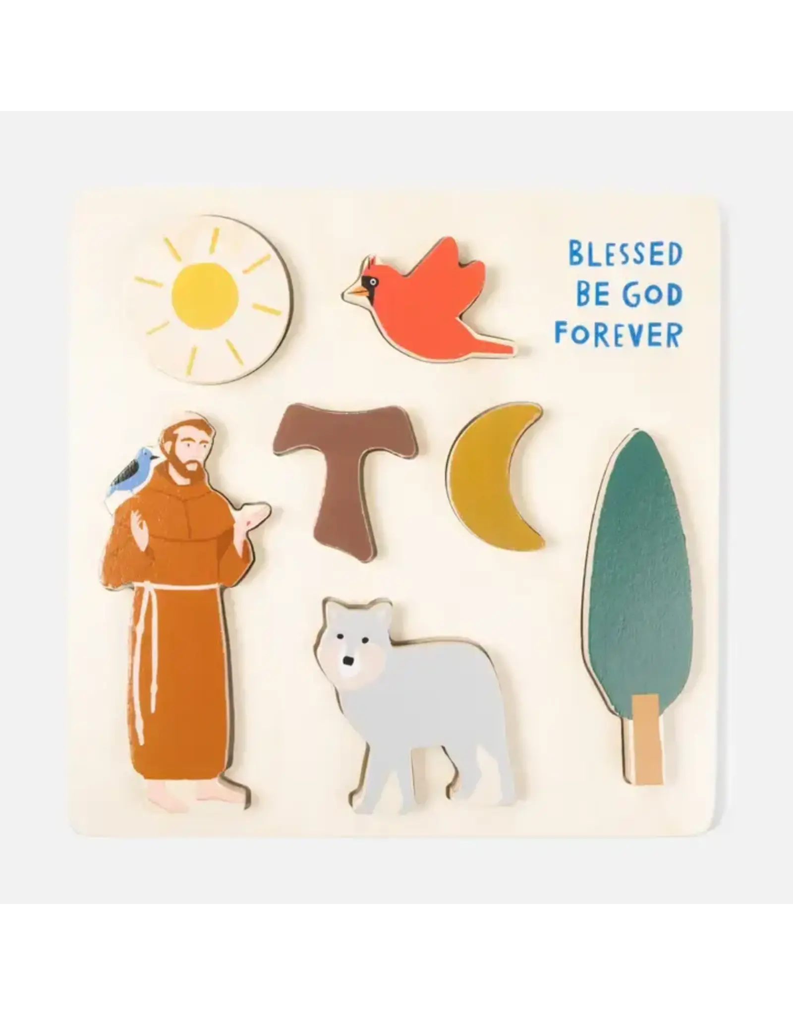 Be a Heart St. Francis Wooden Puzzle