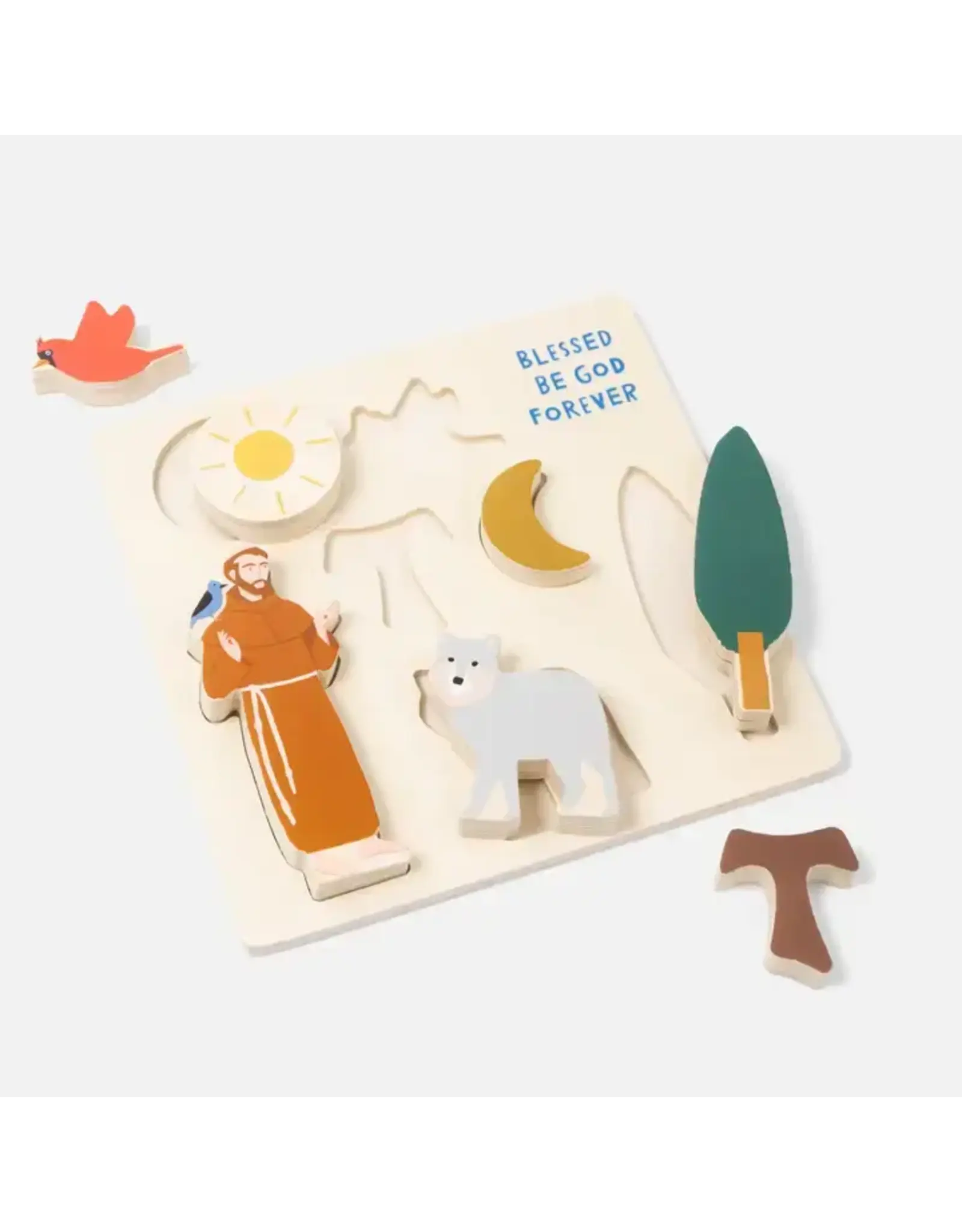 Be a Heart St. Francis Wooden Puzzle