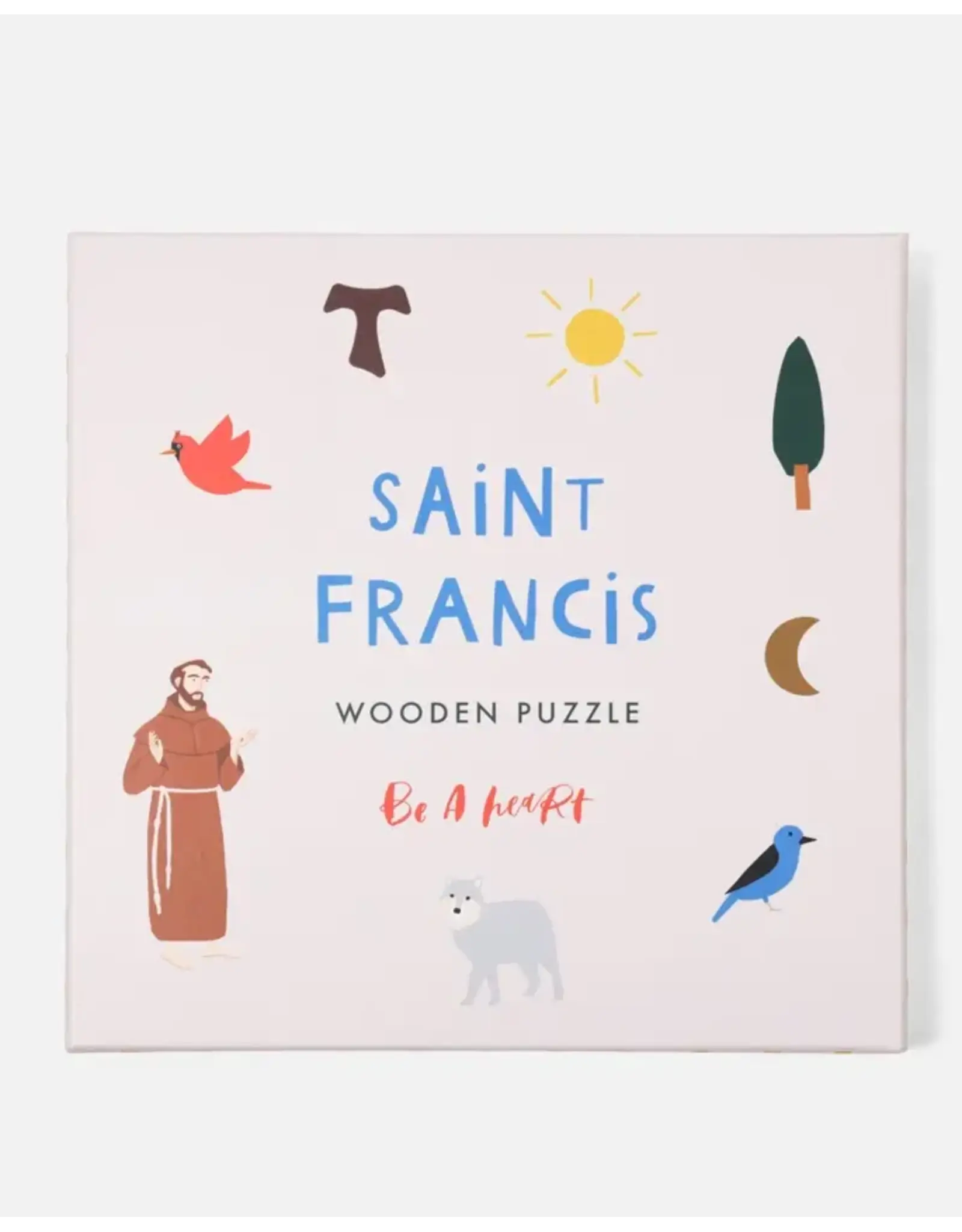Be a Heart St. Francis Wooden Puzzle