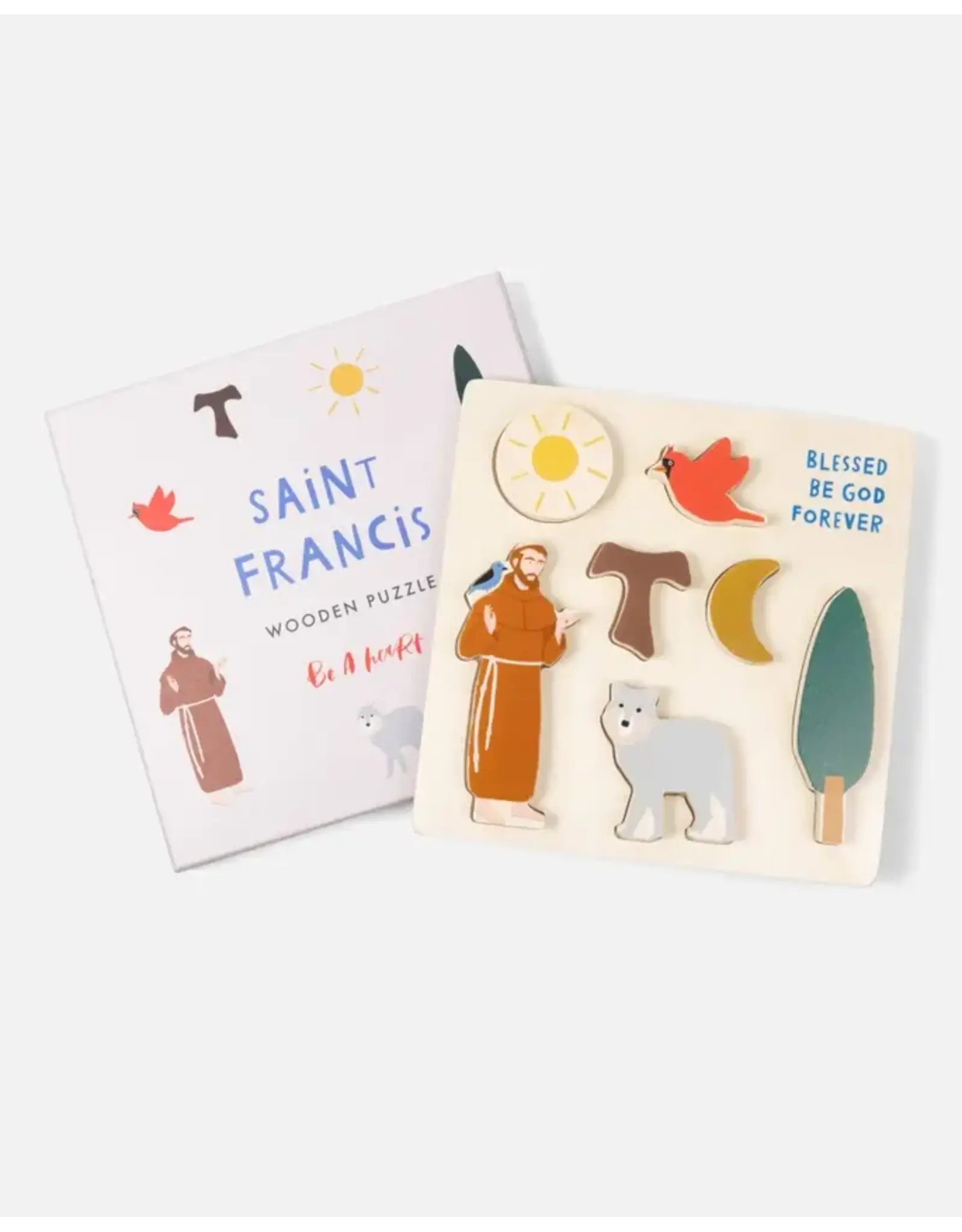 Be a Heart St. Francis Wooden Puzzle