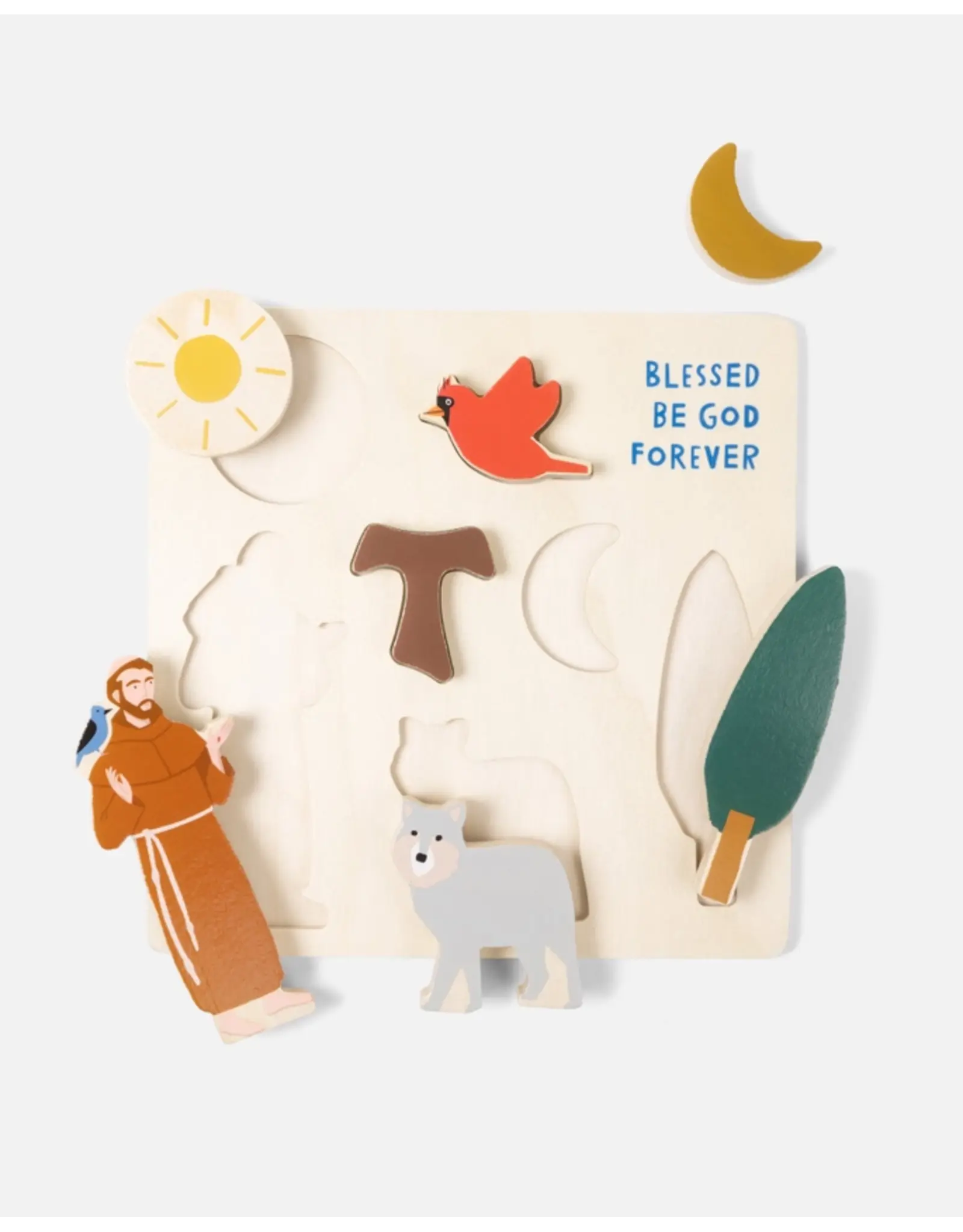 Be a Heart St. Francis Wooden Puzzle