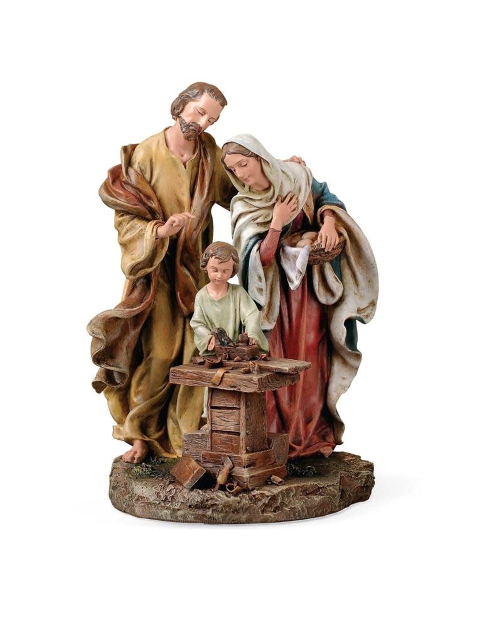 Roman Holy Family Statue (9.5")