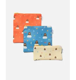 Be a Heart Jesus Reusable Snack Bags