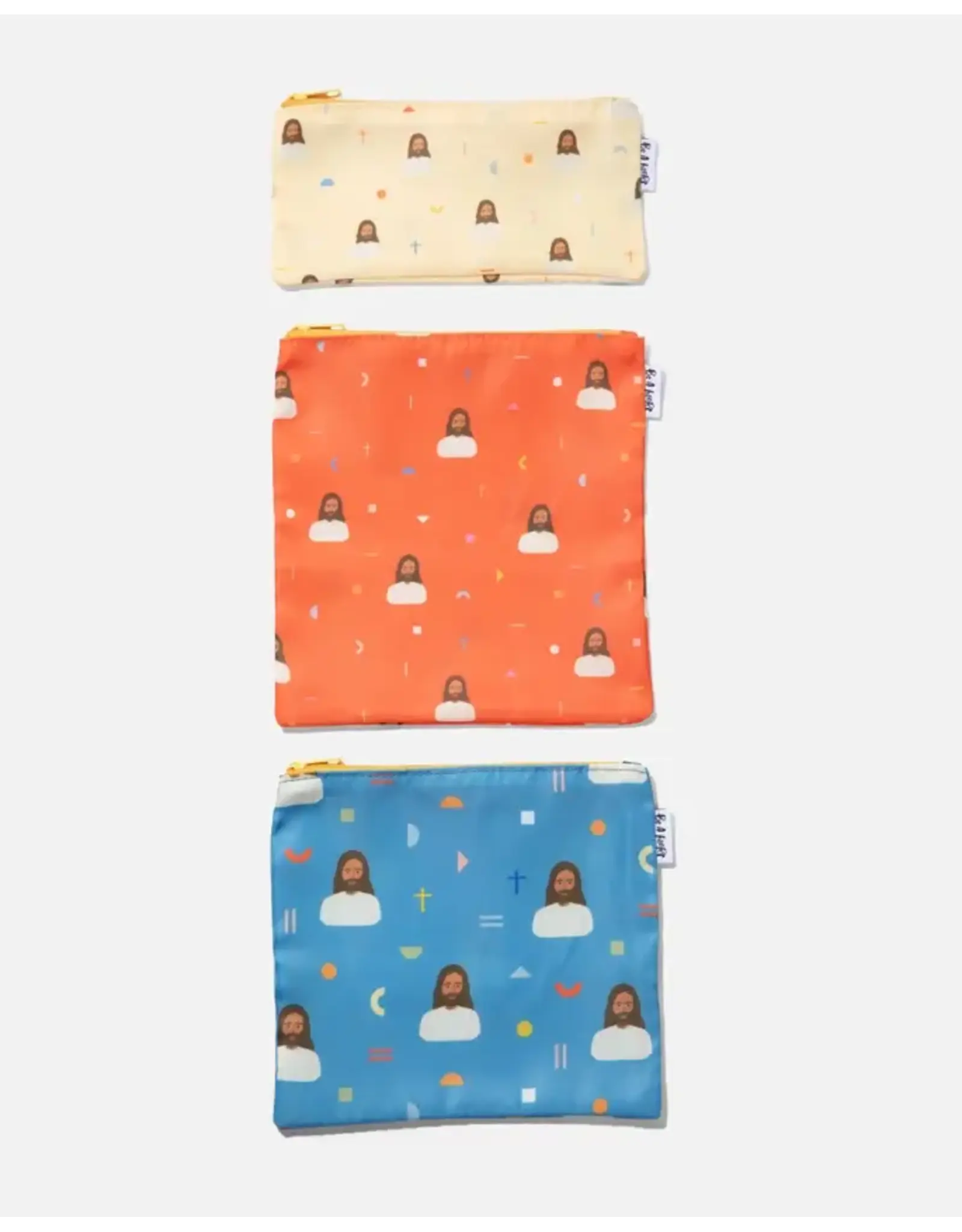 Be a Heart Jesus Reusable Snack Bags