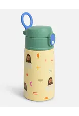 Be a Heart Jesus Water Bottle - Green