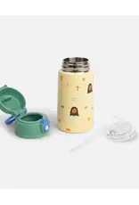 Be a Heart Jesus Water Bottle - Green