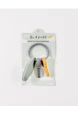 Be a Heart Keys To the Kingdom Silicone Teethers