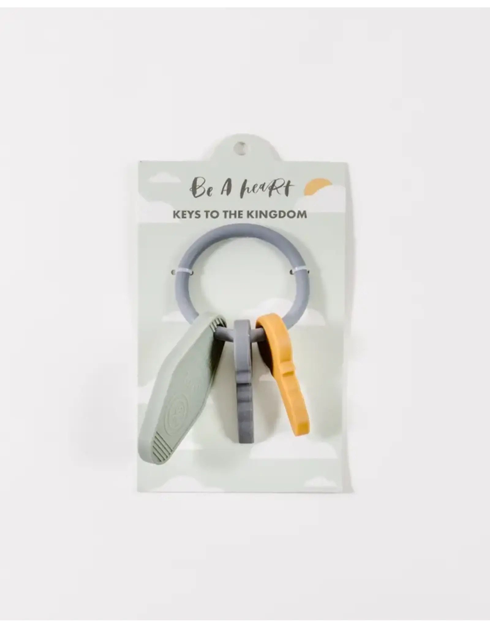Be a Heart Keys To the Kingdom Silicone Teethers