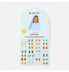 Be a Heart Marian Stick On Earrings