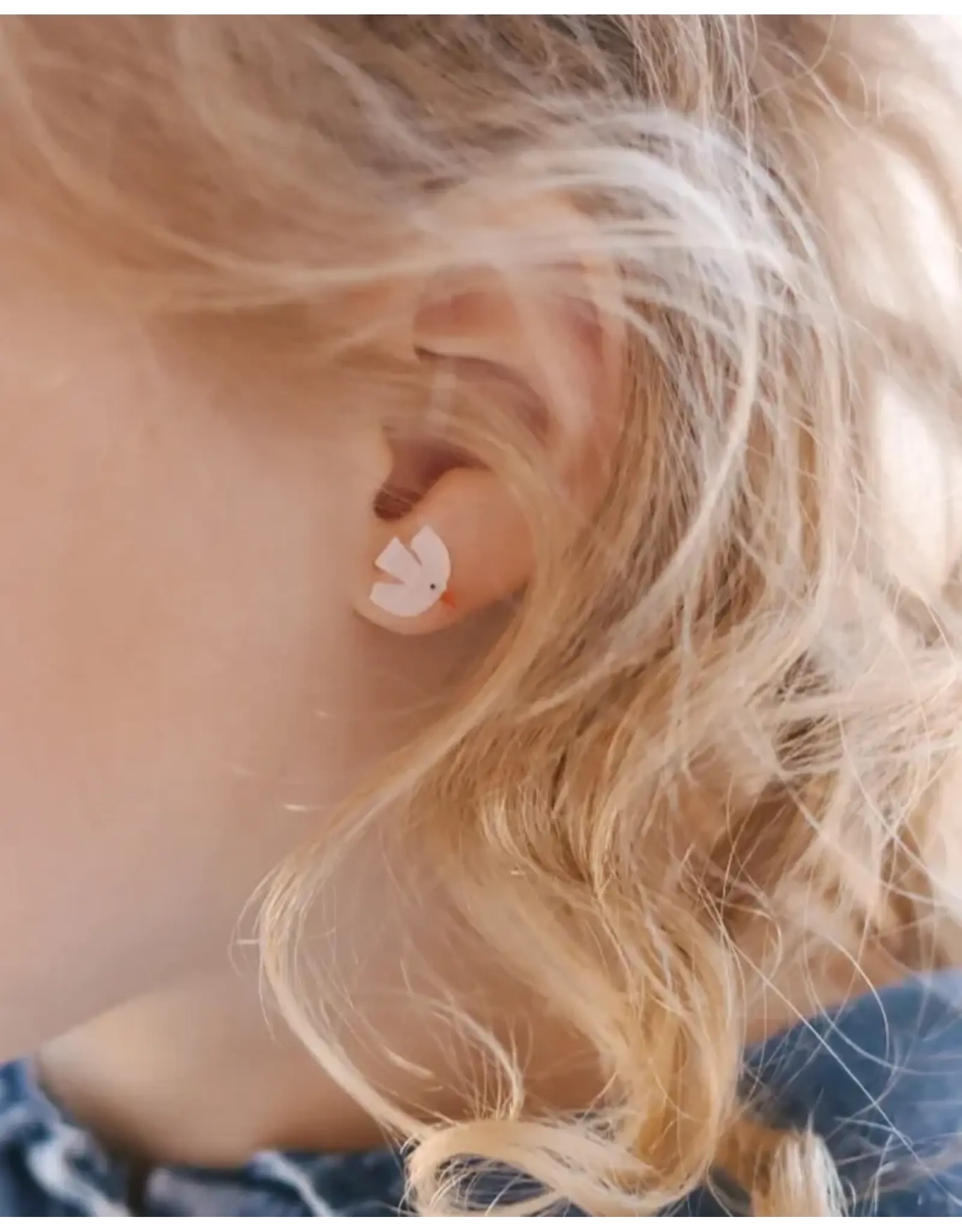 Be a Heart Marian Stick On Earrings