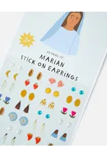 Be a Heart Marian Stick On Earrings