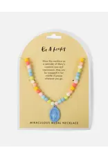 Be a Heart Miraculous Medal Plastic Children's Necklace