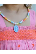 Be a Heart Miraculous Medal Plastic Children's Necklace