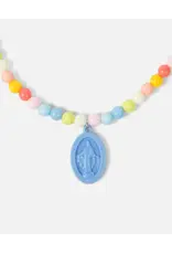 Be a Heart Miraculous Medal Plastic Children's Necklace