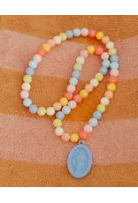 Be a Heart Miraculous Medal Plastic Children's Necklace