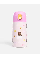 Be a Heart Jesus Water Bottle - Pink