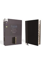 Zondervan NASB 1995 Text Comfort-Print Reference Bible, Leathersoft Black (Thumb Indexed)