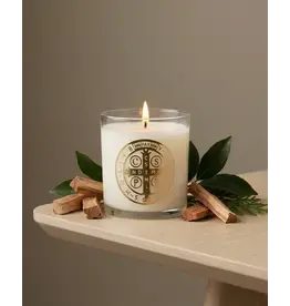 Pax Rosa St. Benedict Medal  Candle, 9oz