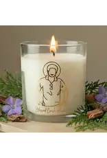 Pax Rosa St. Carlo Acutis Candle, 9oz