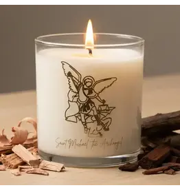 Pax Rosa St. Michael the Archangel Candle, 9oz
