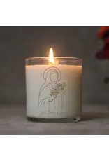 Pax Rosa Therese of Lisieux Candle, 9oz