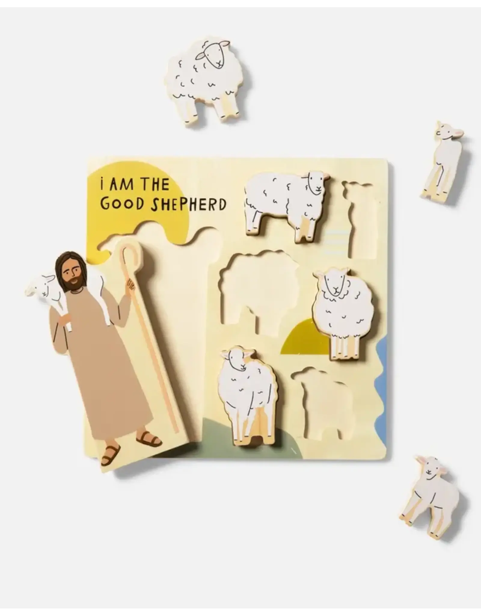 Be a Heart Good Shepherd Wooden Puzzle