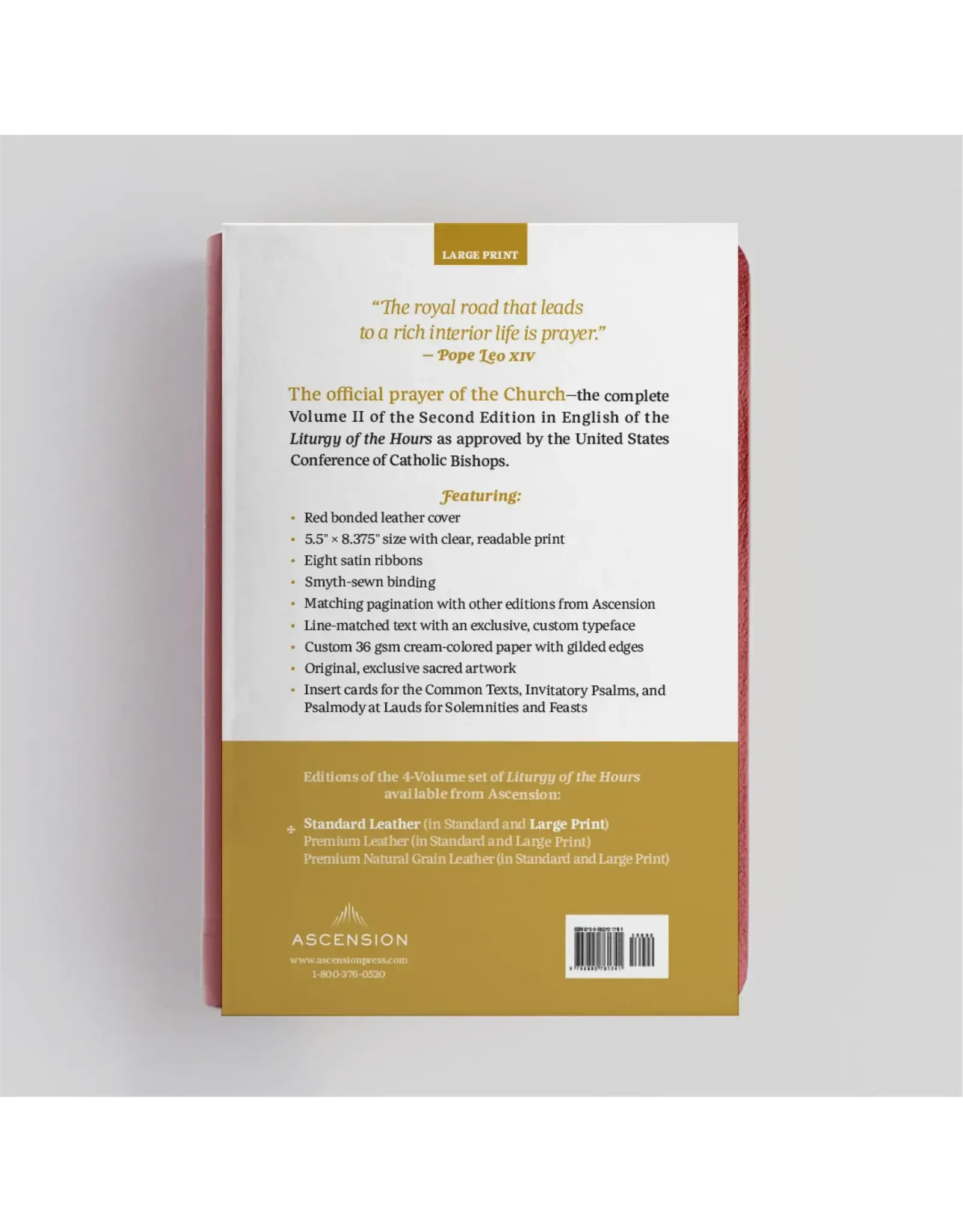 Ascension Press The Liturgy of the Hours, Second Edition - Volume II (AP)