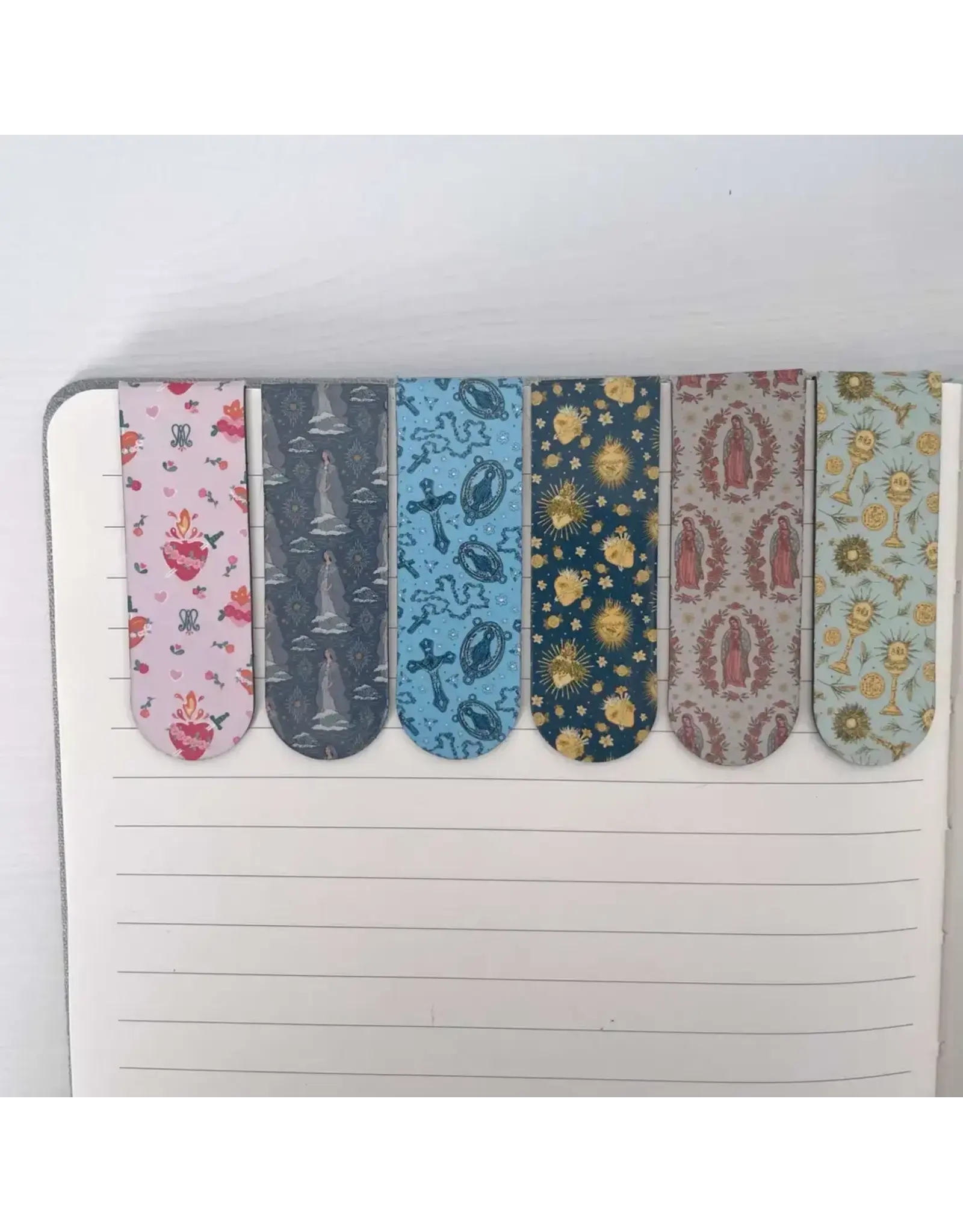 Brick House in the City Catholic Magnetic Bookmark Set