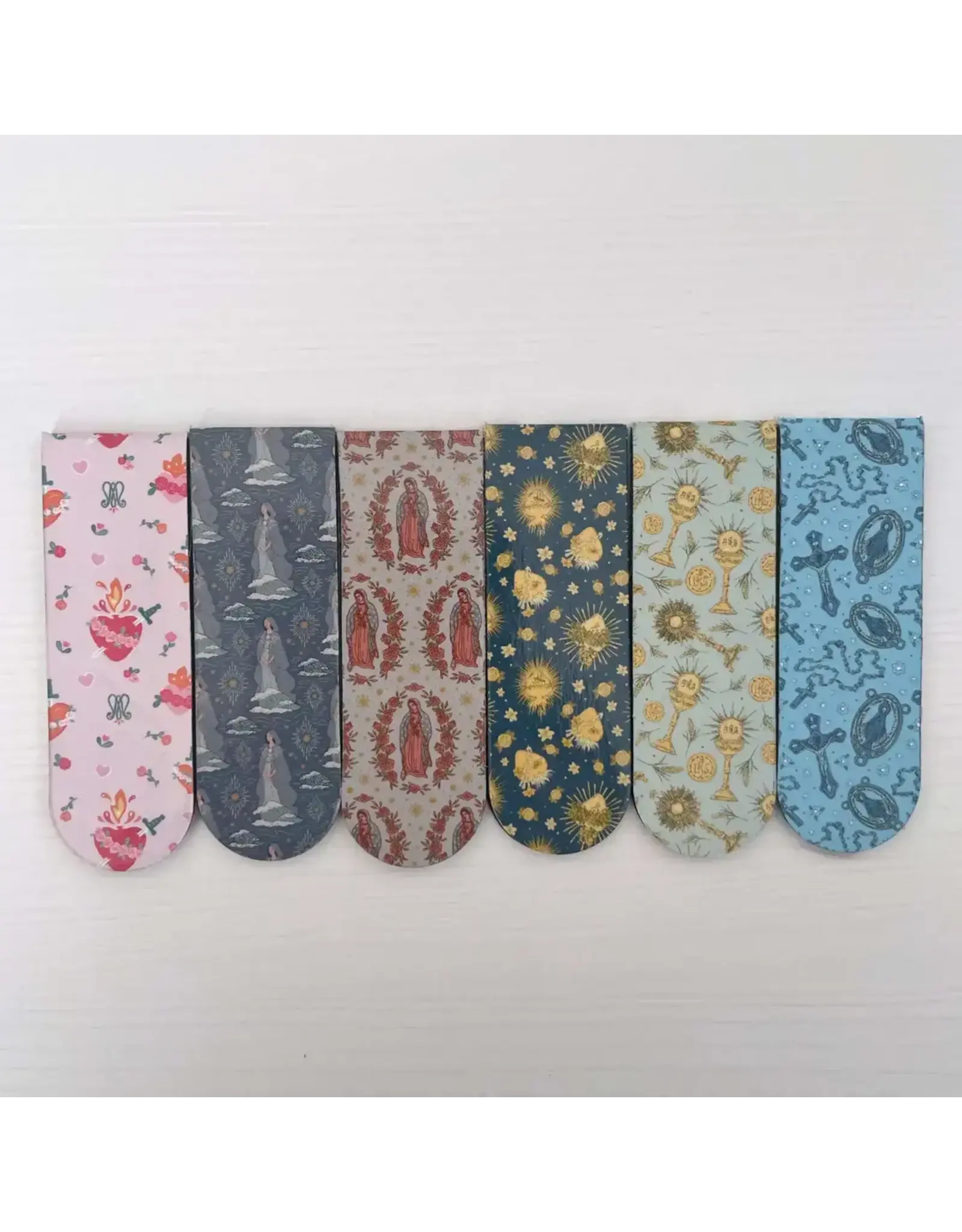 Brick House in the City Catholic Magnetic Bookmark Set