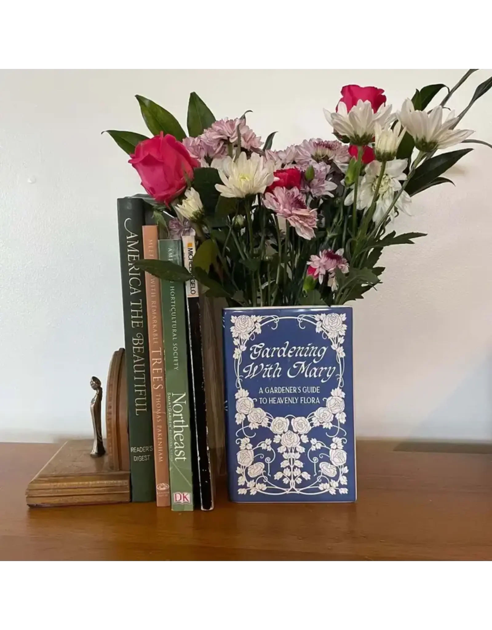 Brick House in the City Gardening with Mary Book Vase