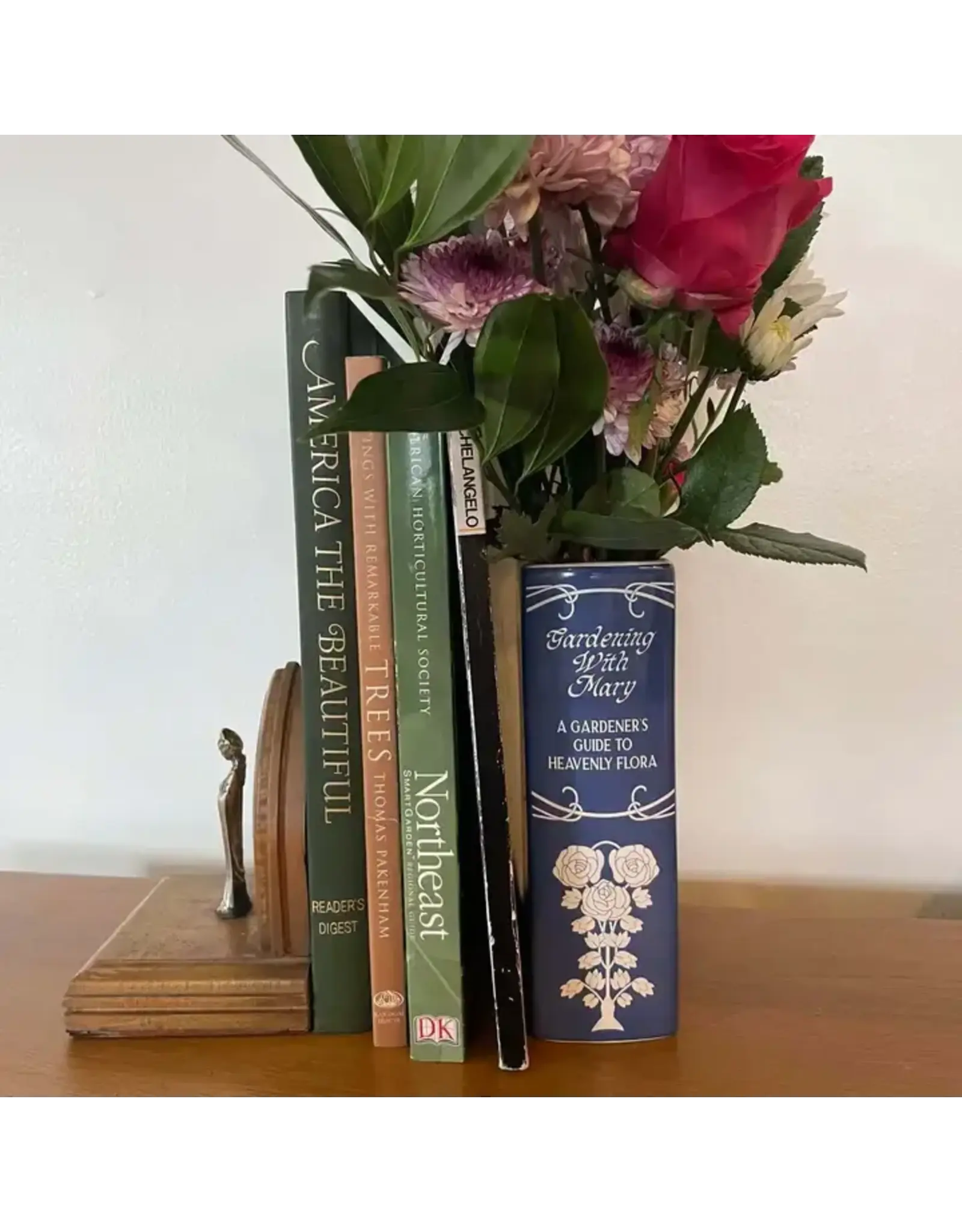 Brick House in the City Gardening with Mary Book Vase