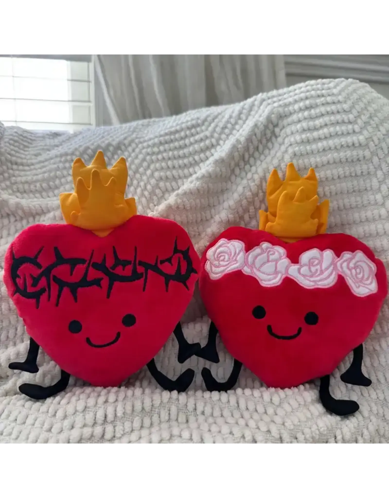 Brick House in the City Immaculate Heart Huggable Plush