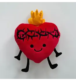 Brick House in the City Sacred Heart Huggable Plush