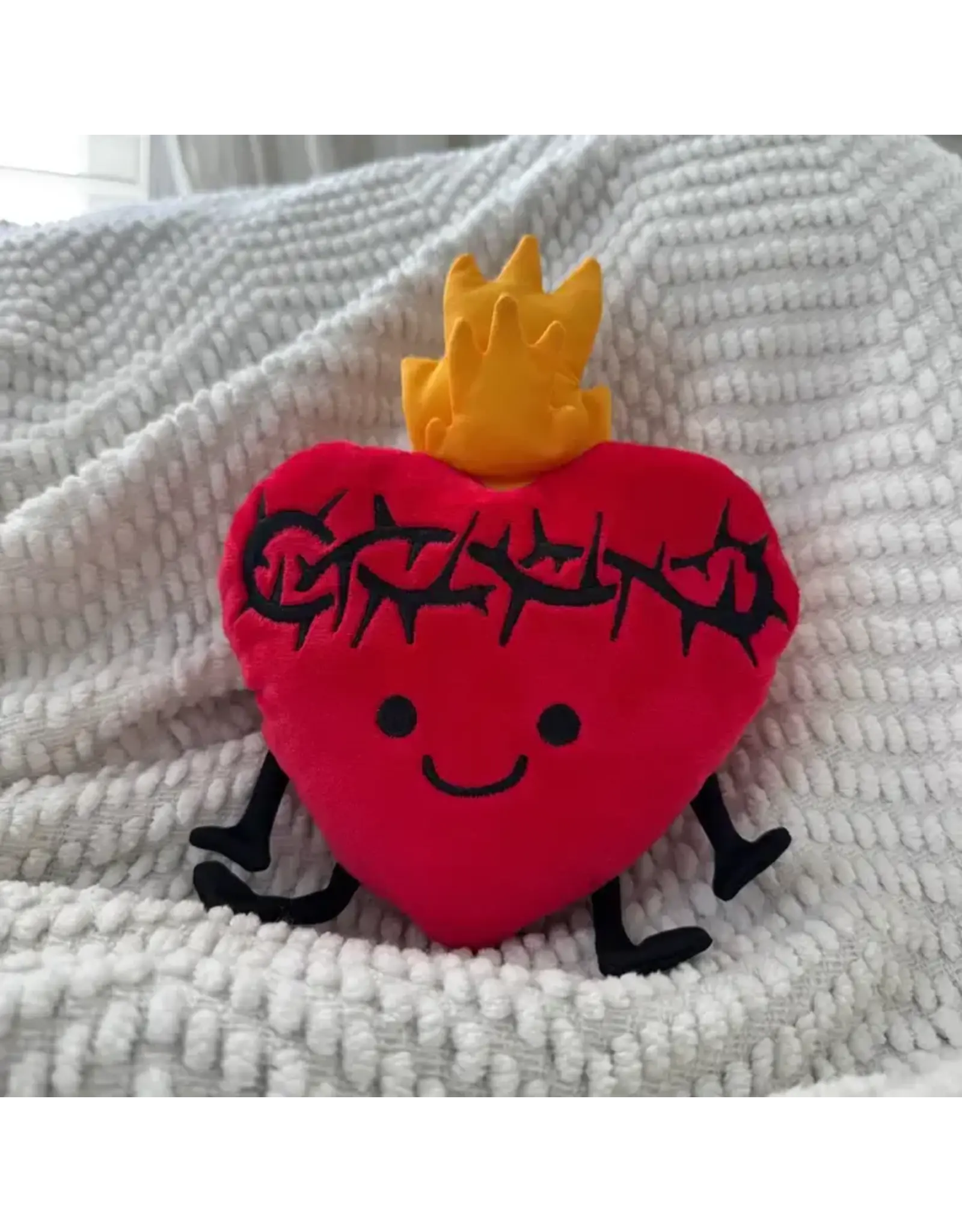 Brick House in the City Sacred Heart Huggable Plush