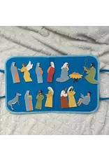 Brick House in the City Joyful Mysteries of the Rosary Felt Book Kit