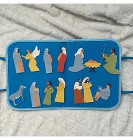 Brick House in the City Joyful Mysteries of the Rosary Felt Book Kit
