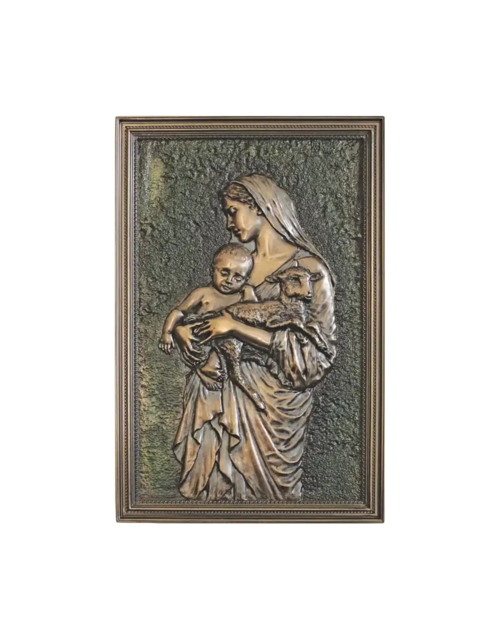 Goldscheider L'Innocence Plaque - Bronze (6"x9")
