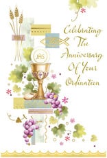 Greetings of Faith Card - Ordination Anniversary