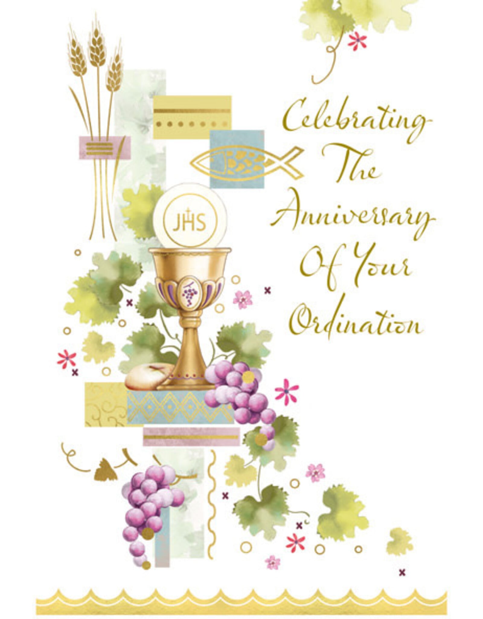 Greetings of Faith Card - Ordination Anniversary