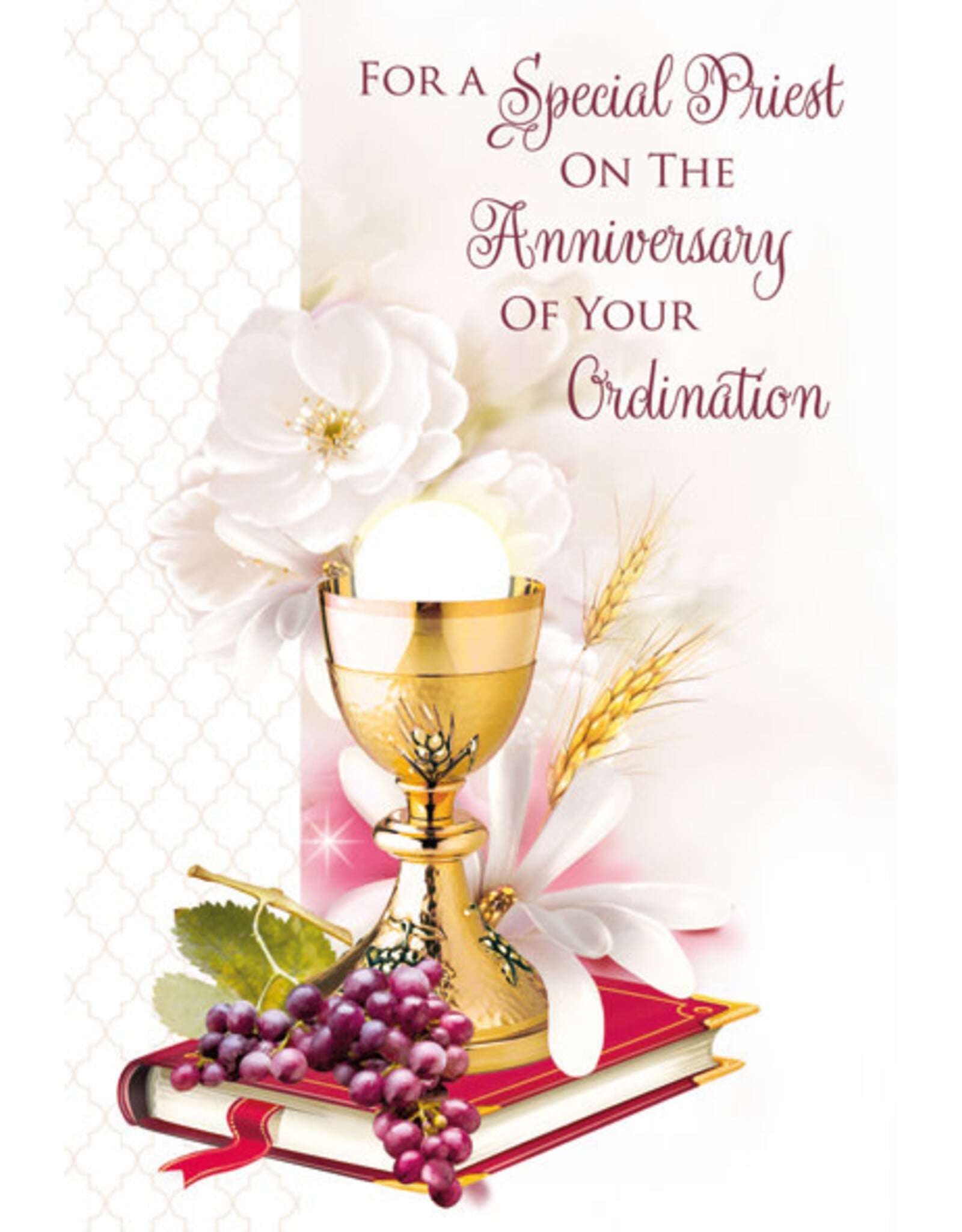 Greetings of Faith Card - Ordination Anniversary, Priest