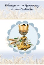 Greetings of Faith Card - Ordination Anniversary, Priest