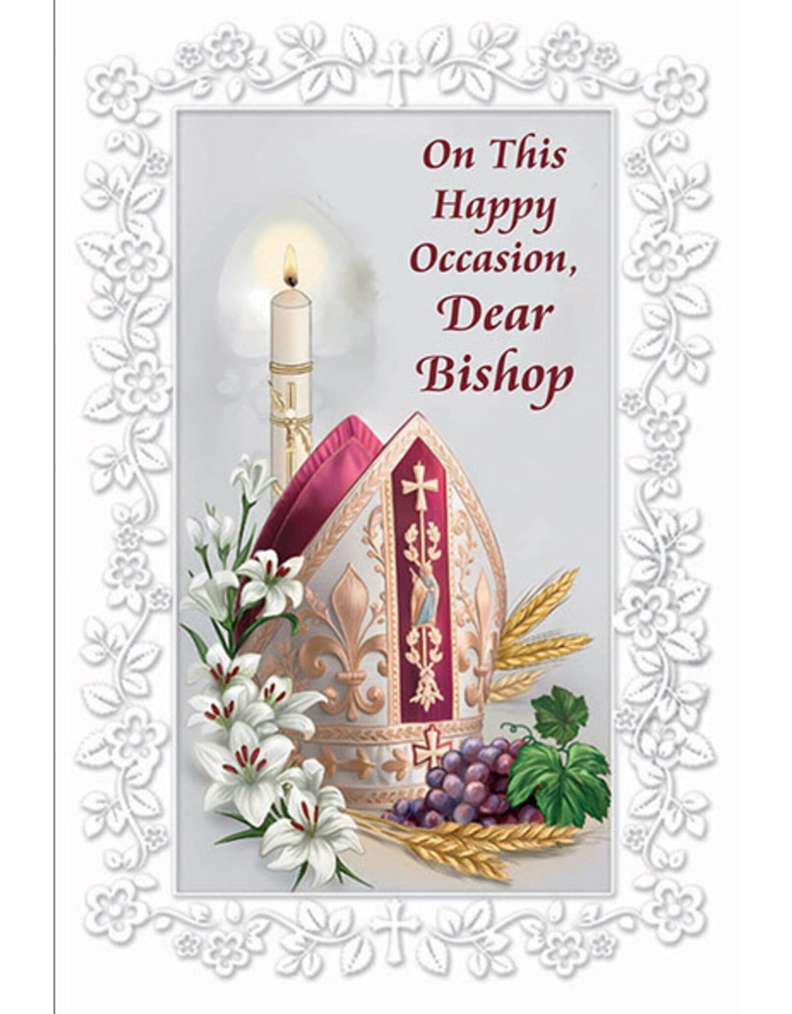 Greetings of Faith Card - Joyous Occasion, Bishop