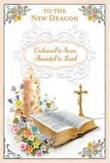 Greetings of Faith Card - Deacon Ordination