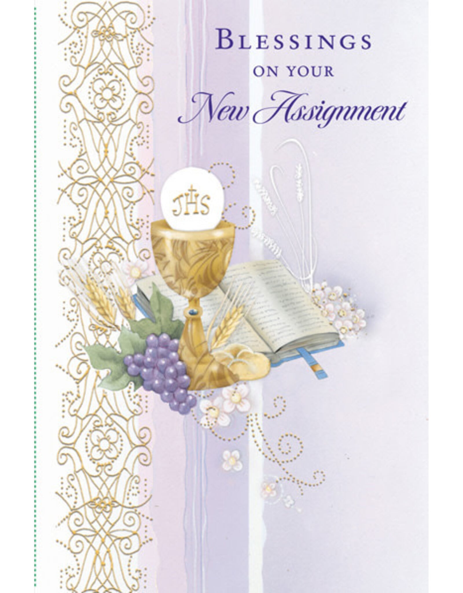 Greetings of Faith Card - New Assignment