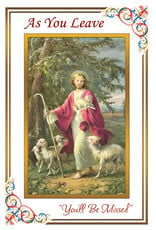 Greetings of Faith Card - As You Leave